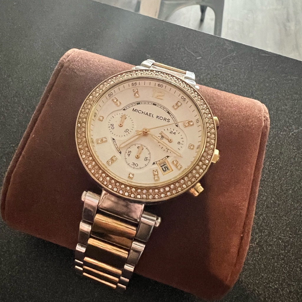 Michael Korean Two Tones Watch